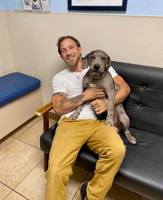 Veterinary staff member at St. Petersburg Animal Hospital showcasing rewarding animal care career